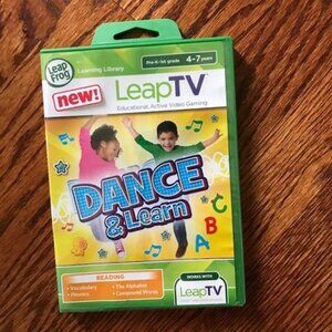 LeapFrog Learning Leapfrog Leaptv Dance and Learn Reading Educational Video Game